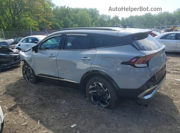 5XYK5CDFXSG257982 2025 KIA SPORTAGE Gray Trasero izquierdo