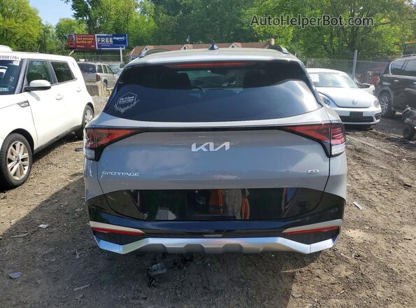 5XYK5CDFXSG257982 2025 KIA SPORTAGE Gray Vista trasera
