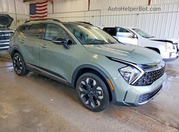 5XYK6CAF0PG100941 2023 KIA SPORTAGE Green Delantero derecho