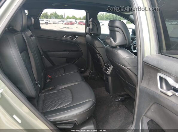 5XYK6CAF2PG110869 2023 KIA SPORTAGE Зеленый Вид наклейки с VIN-кодом