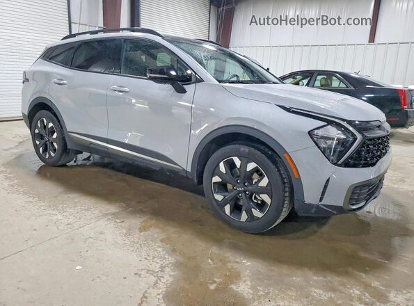 5XYK6CAF3PG100013 2023 KIA SPORTAGE Серый Передняя правая четверть