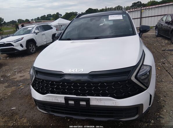 5XYK6CAF8PG020030 2023 KIA SPORTAGE White Սալոնի հետևի տեսք