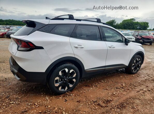 5XYK6CDF0RG200455 2024 KIA SPORTAGE Белый Задняя правая четверть