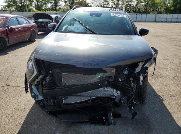 5XYK6CDF0SG239794 2025 KIA SPORTAGE Черный Вид спереди