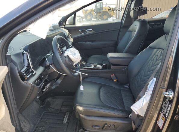 5XYK6CDF0SG239794 2025 KIA SPORTAGE Черный Вид салона спереди