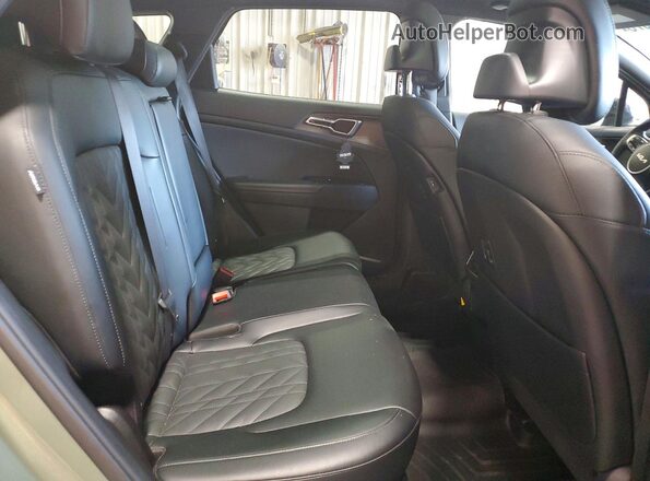 5XYK6CDF1RG167255 2024 KIA SPORTAGE Green უკანა სავარძლების ხედი