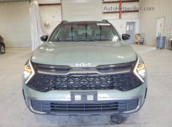 5XYK6CDF1RG167255 2024 KIA SPORTAGE Green წინა ხედი