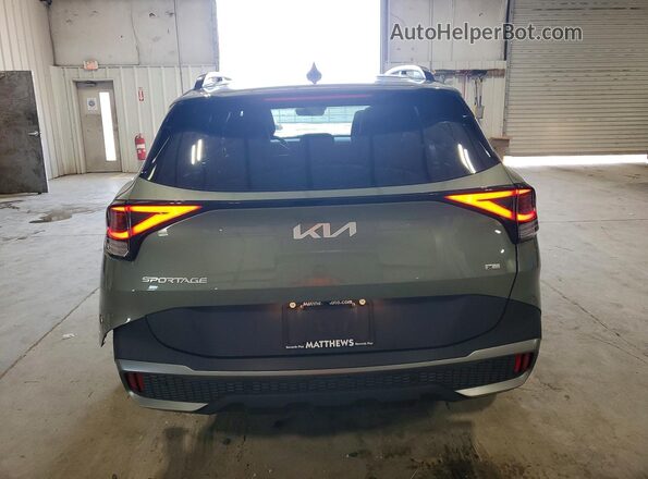 5XYK6CDF1RG167255 2024 KIA SPORTAGE Green უკანა ხედი