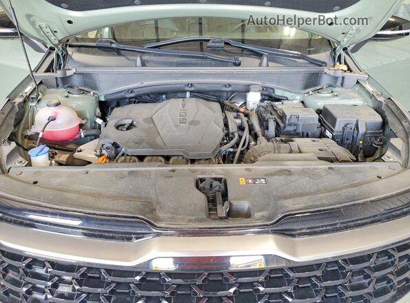 5XYK6CDF1RG167255 2024 KIA SPORTAGE Green უკანა სალონის ხედი