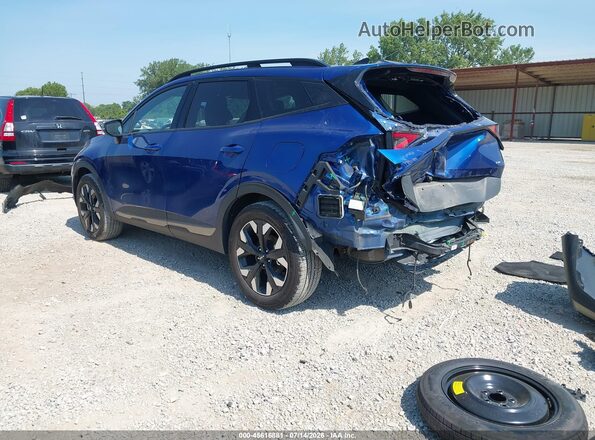 5XYK6CDF1RG167515 2024 KIA SPORTAGE Blue Հետևի ձախ