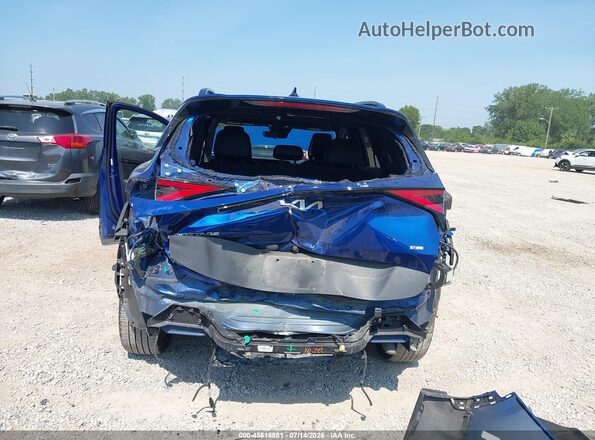 5XYK6CDF1RG167515 2024 KIA SPORTAGE Blue Դիմացի տեսք