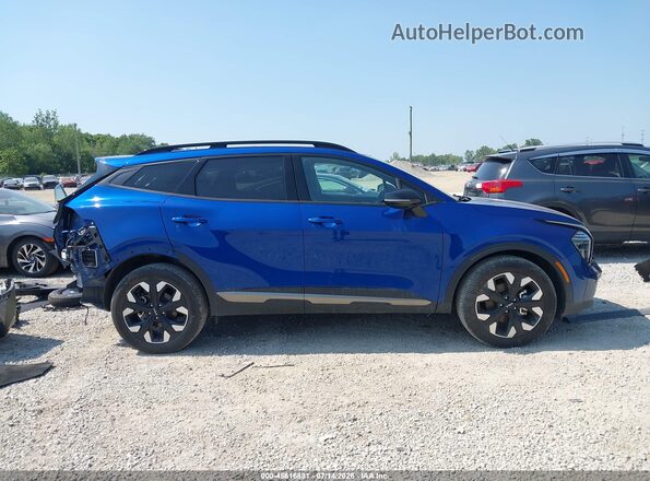 5XYK6CDF1RG167515 2024 KIA SPORTAGE Blue Սալոնի 360 աստիճան տեսք