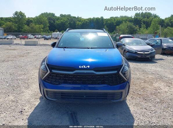 5XYK6CDF1RG167515 2024 KIA SPORTAGE Blue Սալոնի հետևի տեսք
