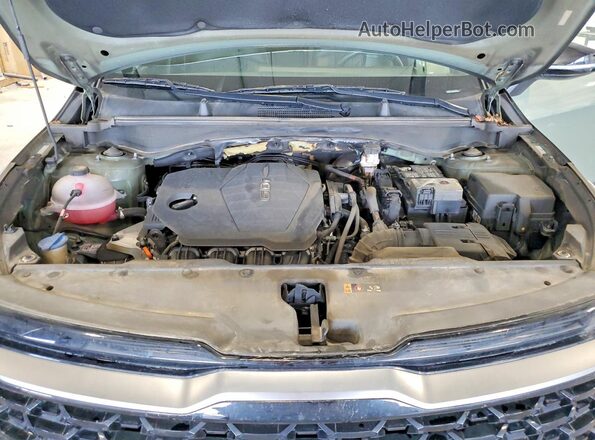 5XYK6CDF1RG179566 2024 KIA SPORTAGE Green Engine compartment view