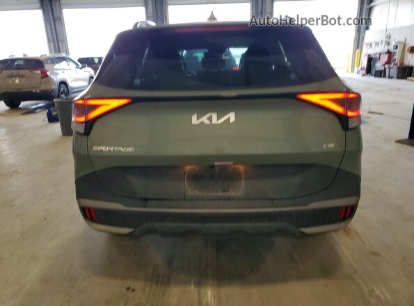 5XYK6CDF1RG179566 2024 KIA SPORTAGE Green Rear view