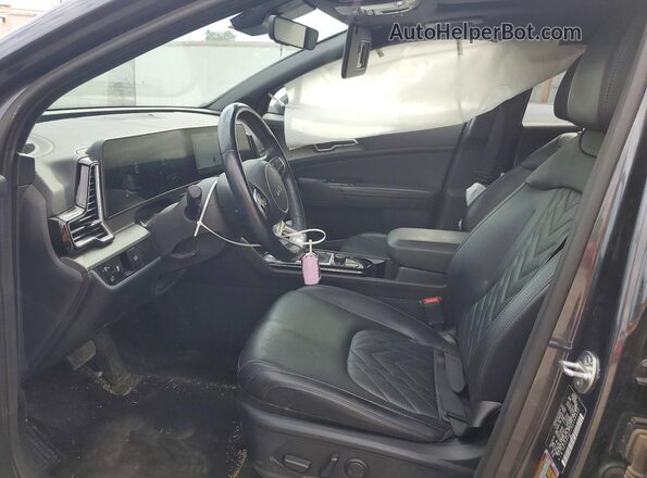 5XYK6CDF1RG199350 2024 KIA SPORTAGE Gray Vista interior delantera