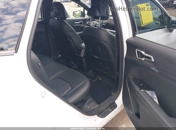 5XYK6CDF1SG274280 2025 KIA SPORTAGE White VIN კოდის სტიკერის ხედი