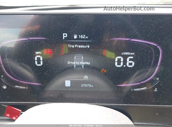 5XYK6CDF1SG274280 2025 KIA SPORTAGE White უკანა სავარძლების ხედი