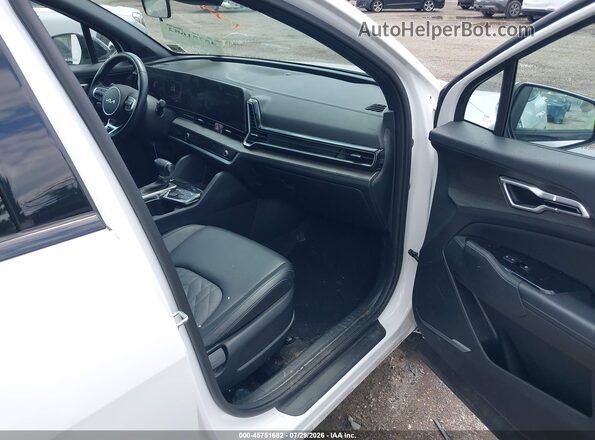 5XYK6CDF1SG274280 2025 KIA SPORTAGE White წინა სალონის ხედი