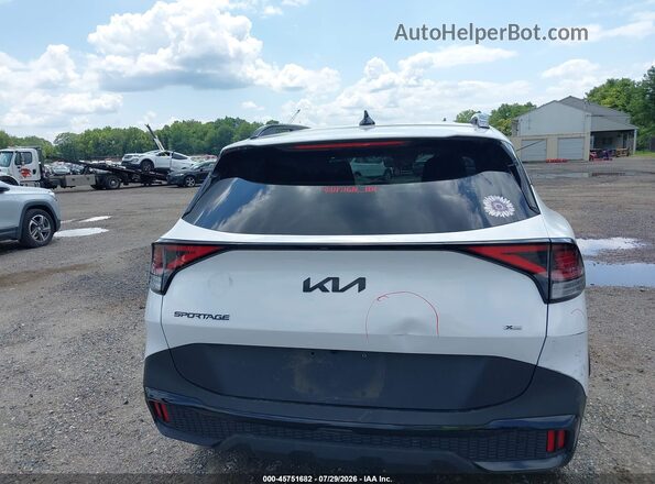 5XYK6CDF1SG274280 2025 KIA SPORTAGE White 