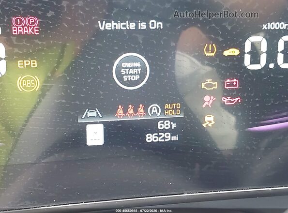 5XYK6CDF1SG309349 2025 KIA SPORTAGE Black 