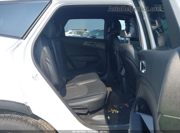 5XYK6CDF1SG318942 2025 KIA SPORTAGE White VIN sticker view