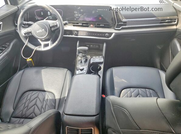 5XYK6CDF3RG154278 2024 KIA SPORTAGE Белый Вид панели приборов