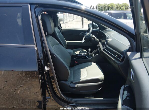5XYK6CDF3RG182498 2024 KIA SPORTAGE Черный Вид салона спереди
