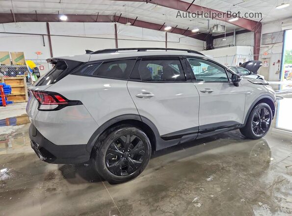 5XYK6CDF3SG249669 2025 KIA SPORTAGE Gray Задня права чверть