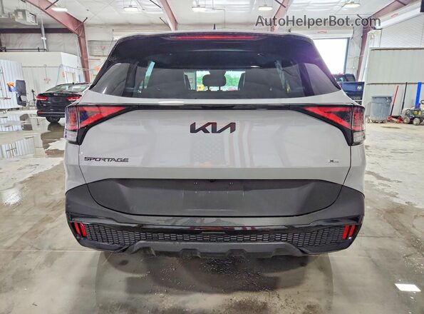 5XYK6CDF3SG249669 2025 KIA SPORTAGE Gray Вид ззаду