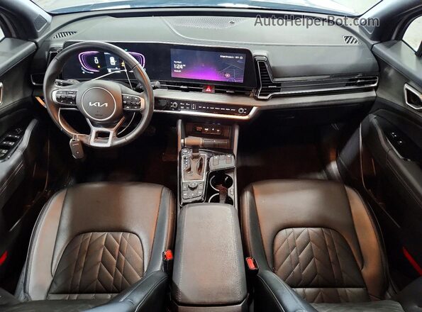 5XYK6CDF3SG249669 2025 KIA SPORTAGE Gray Вид панелі приладів