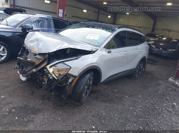 5XYK6CDF4RG140339 2024 KIA SPORTAGE Gray Vista tres cuartos delantera izquierda