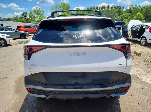 5XYK6CDF5RG168795 2024 KIA SPORTAGE White Հետևի տեսք