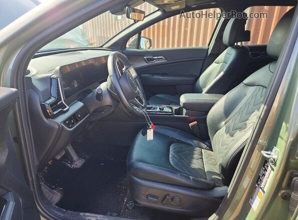 5XYK6CDF5RG186696 2024 KIA SPORTAGE Зеленый Вид салона спереди