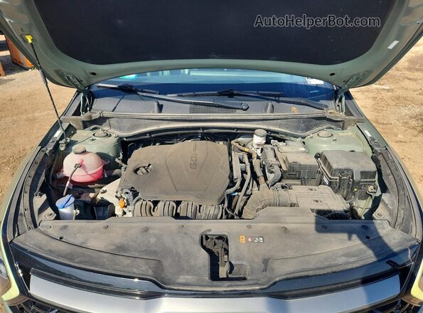 5XYK6CDF5RG186696 2024 KIA SPORTAGE Зеленый Вид задней части салона