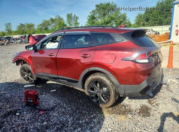 5XYK6CDF5SG234820 2025 KIA SPORTAGE Red Rear left