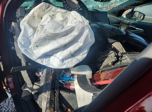 5XYK6CDF5SG234820 2025 KIA SPORTAGE Red Dashboard view