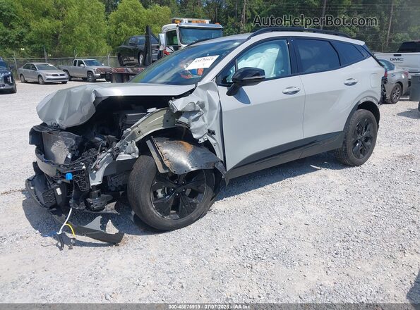5XYK6CDF5SG268434 2025 KIA SPORTAGE Gray წინა მარცხენა ხედი სამი მეოთხედიდან