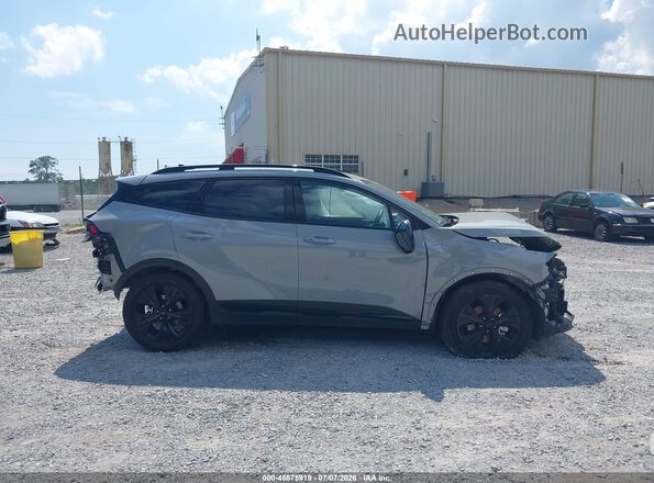 5XYK6CDF5SG268434 2025 KIA SPORTAGE Gray სალონის 360-გრადუსიანი ხედი