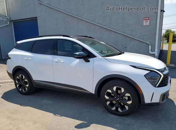 5XYK6CDF6RG155103 2024 KIA SPORTAGE White Front right