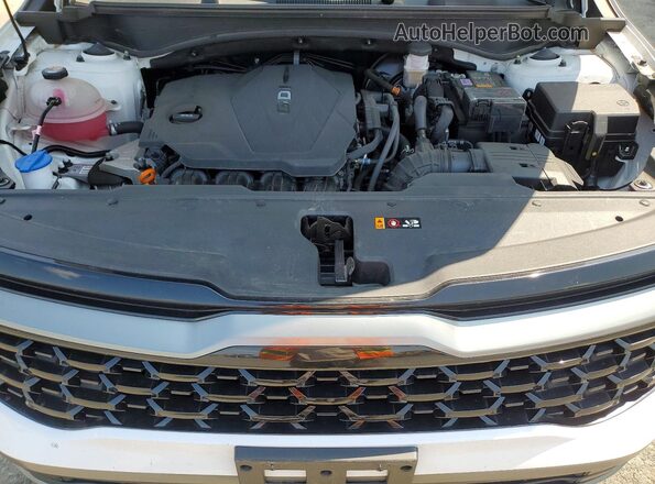 5XYK6CDF6RG155103 2024 KIA SPORTAGE White Engine compartment view