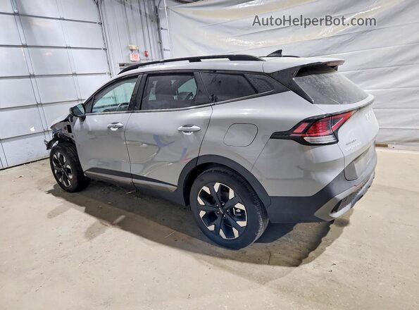 5XYK6CDF6RG201450 2024 KIA SPORTAGE Silver Հետևի ձախ