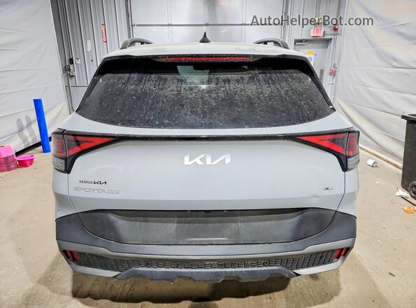 5XYK6CDF6RG201450 2024 KIA SPORTAGE Silver Հետևի տեսք