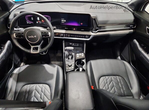 5XYK6CDF6RG201450 2024 KIA SPORTAGE Silver Առջևի վահանակի տեսք