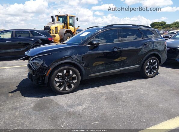 5XYK6CDF6RG204381 2024 KIA SPORTAGE Black Передня ліва чверть