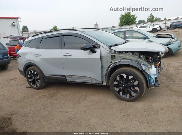 5XYK6CDF7RG209864 2024 KIA SPORTAGE Gray Սալոնի 360 աստիճան տեսք