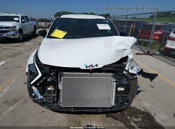 5XYK6CDF7SG284988 2025 KIA SPORTAGE Белый Вид задней части салона