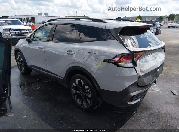 5XYK6CDF8RG226575 2024 KIA SPORTAGE Gray Rear left