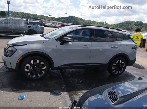 5XYK6CDF8RG226575 2024 KIA SPORTAGE Gray 360 interior view