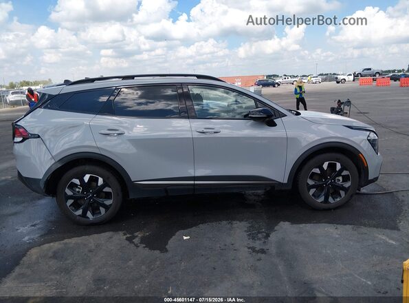 5XYK6CDF8RG226575 2024 KIA SPORTAGE Gray Rear interior view